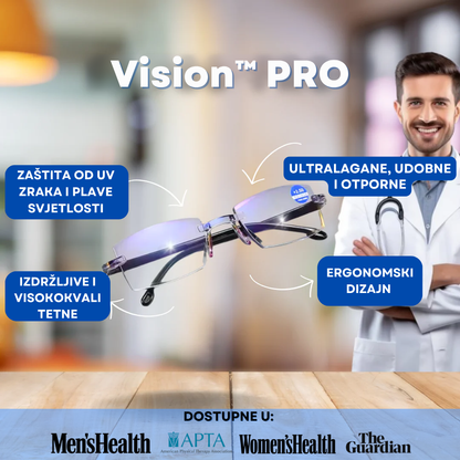 Vision™ naočale protiv plavog svjetla + kožna futrola (Kupi 1, drugi besplatno)